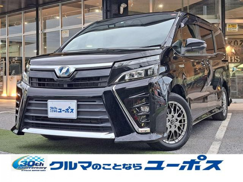 トヨタ ヴォクシー ハイブリッドZS　OP5年保証対象車　ワンオーナー　パワースライドドア　革巻きステアリング　クルーズコントロール