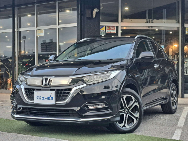 ホンダ ヴェゼル ハイブリッドZホンダセンシング　OP10年保証対象車　純正ナビ　ハーフレザーシート　電動パーキング　レーダークルコン　バックカメラ