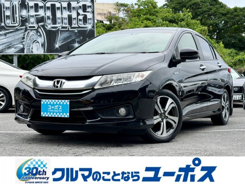 ホンダ グレイス ハイブリッドEX　OP1年保証対象車　ハーフレザーシート　純正16インチアルミ　純正ナビ　クルコン　パドルシフト