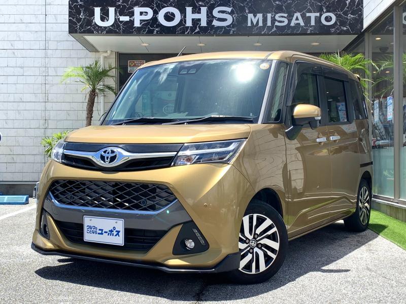 トヨタ タンク カスタムG OP10年保証対象車 スマートアシスト 純正9インチナビ Rカメラ 両側パワスラ コーナーセンサー ETC 1000cc