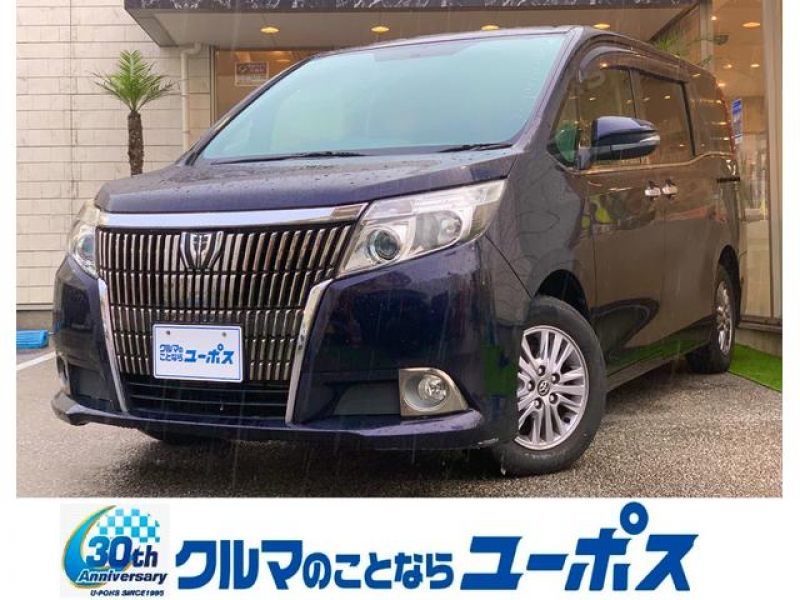 トヨタ エスクァイア Xi　県内買取直販車両　アイドリングストップ　ETC車載器　純正ナビ　バックカメラ　純正15インチアルミホイール　パワースライドドア　LEDヘッドライト　オートライト　ステアリングスイッチ　ウインカーミラー