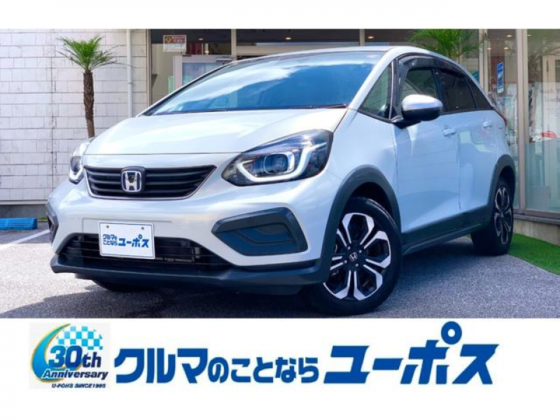 ホンダ フィット e:HEVクロスター　OP10年保証対象車　ETC搭載　ドライブレコーダー　純正ナビ(CD/DVD/BT/フルセグTV) ウィンカーミラー　クルーズコントロール　コーナーセンサー　バックモニター　走行1．3万km