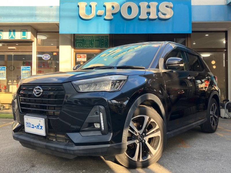 ダイハツ ロッキー G　OP10年保証対象　純正ディスプレイオーディオ（Bluetooth　フルセグ　USB）　全方位モニター　衝突軽減ブレーキ　クリアランスソナー　前席シートヒーター　純正17インチアルミ　LEDライト