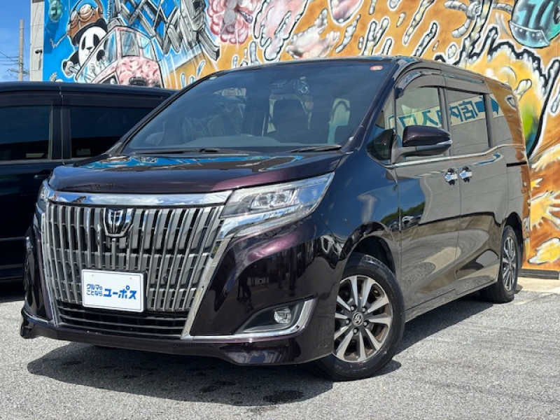 トヨタ エスクァイア Gi　OP10年保証対象車両　純正SDナビ　バックモニター　シートヒーター　ウッドコンビステアリング　クルーズコントロール　トヨタセーフティーセンス　アイドリングストップ　ドライブレコーダー　ETC