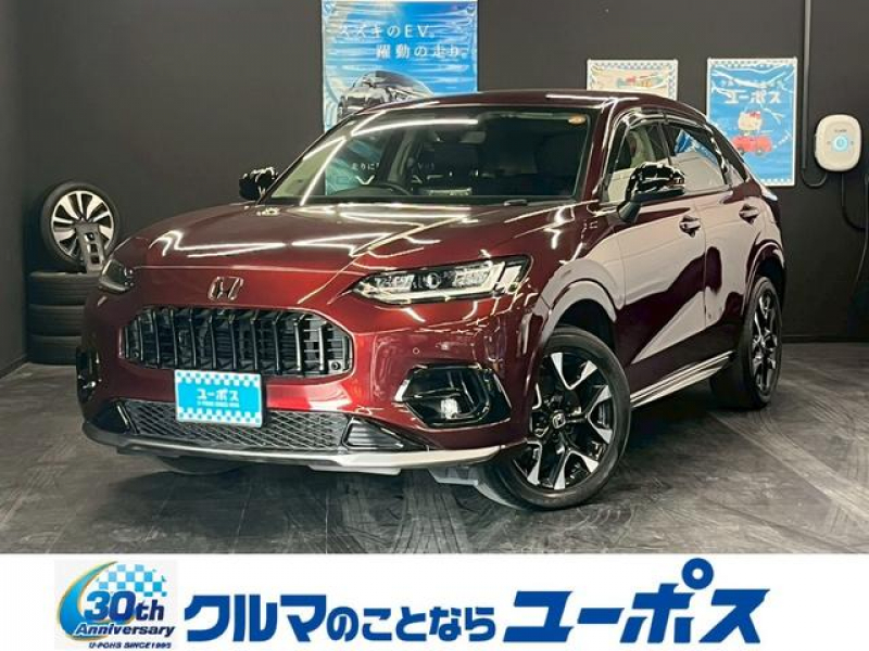 ホンダ ZR-V e：HEV　Z　ホンダコネクト　無限パーツ　BOSEスピーカー　バックモニター／360°ビューモニター　BSM　ETC　ハンズフリーパワーバックドア　運転席メモリーパワーシート　シートヒーター　ステアリングヒーター
