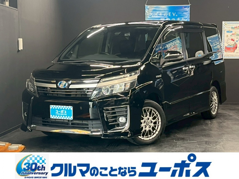 トヨタ ヴォクシー ハイブリッドZS　煌II　OP1年保証対象車両　純正10インチナビ　フリップダウンモニター　トヨタセーフティーセンス　両側パワースライドドア　ドライブレコーダー　ETC　オートマチックハイビーム　ダブルエアコン