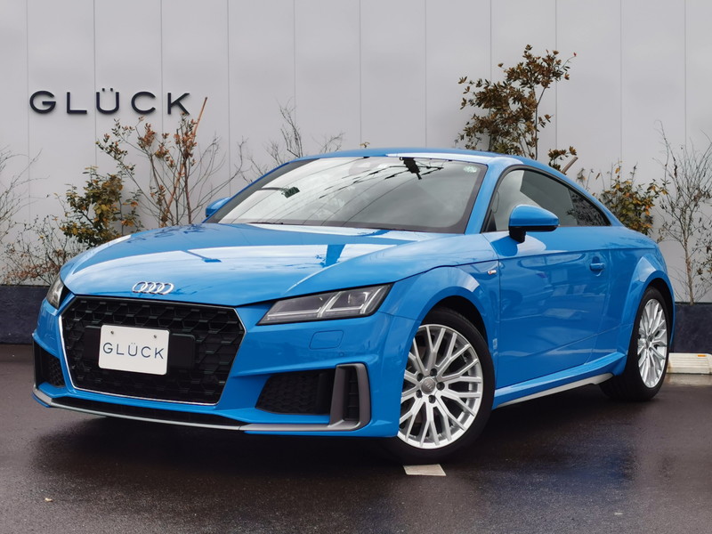 アウディ TTクーペ TTクーペ40TFSI Sラインパッケージ　1オーナー コンフォートPkg LEDライト パワーシート シートヒーター Slineエクステリア Sスポーツシート 駐車ソナー 18インチAW バーチャルコックピット MMIナビ バックカメラ Slineサス サイドアシスト ホールドアシスト