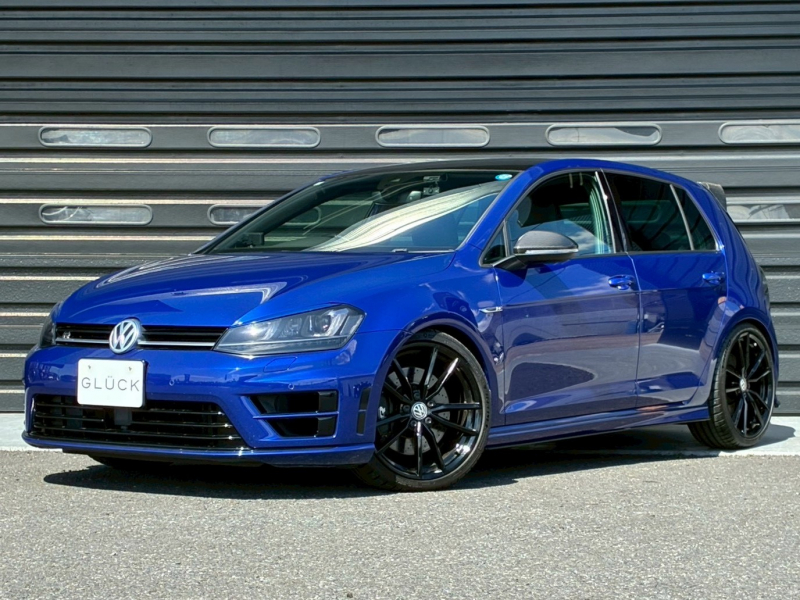 フォルクスワーゲン ゴルフ Rカーボンスタイル 4WD 20台限定車 AppleCarPlay 専用19インチAW 社外フルエアロ スモークテールライト ルーフラッピング ダウンサス 社外マフラー パワーシート クリアランスソナー バックカメラ シートヒーター レーダー＆ドラレコ TV