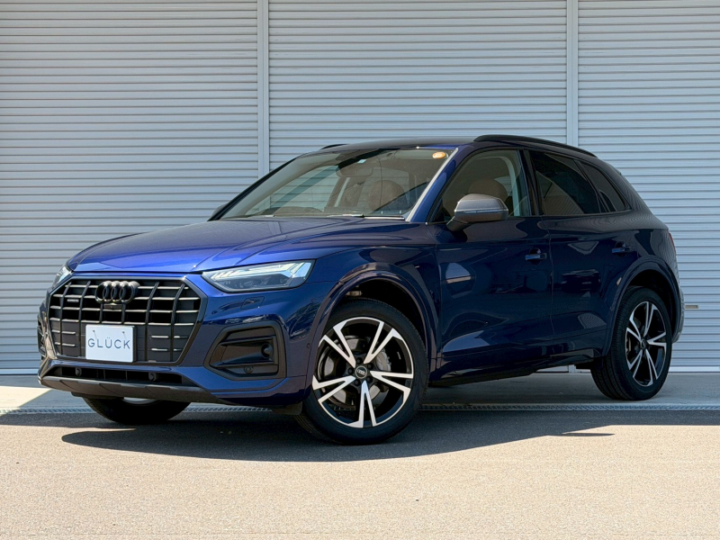 アウディ Q5 アウディ Q5 ハイスタイル 250台限定車 1オーナー ナバーラブルー　禁煙車/限定車/純正ナビ/MMI/Bluetooth接続/フルセグTV/バックカメラ/LEDヘッドライト/バーチャルコックピット/パワーバックドア/パワーシート/シートヒーター/3ゾーンオートエアコン/アダプティブクルーズコントロール/スマートキー/ETC