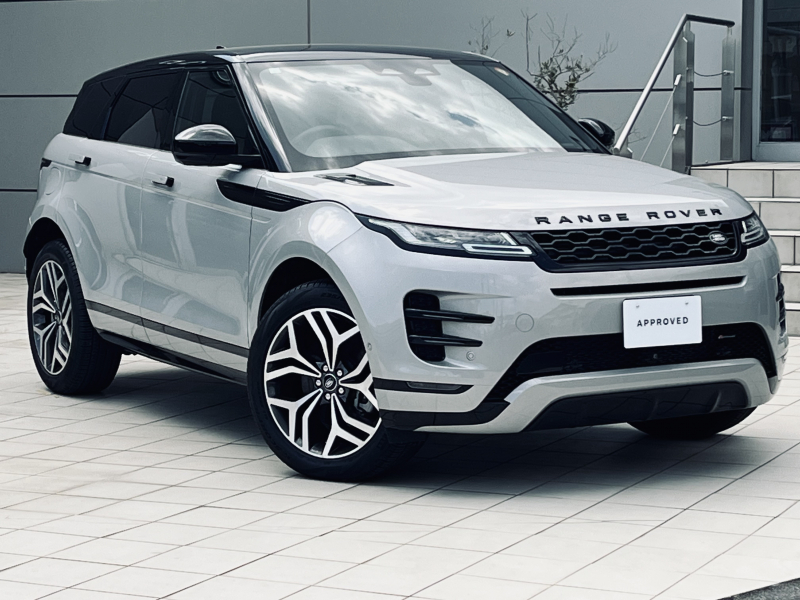 ランドローバー レンジローバー EVOQUE RダイナミックHSE1.5L P300ePHEV 4WD パノラミックルーフ メリディアンサウンド シートヒーター ステアリングヒーター 3Dサラウンドカメラ アダプティブクルーズ シートメモリー  ブラックコントラストルーフ PiviProシステム 20インチAW