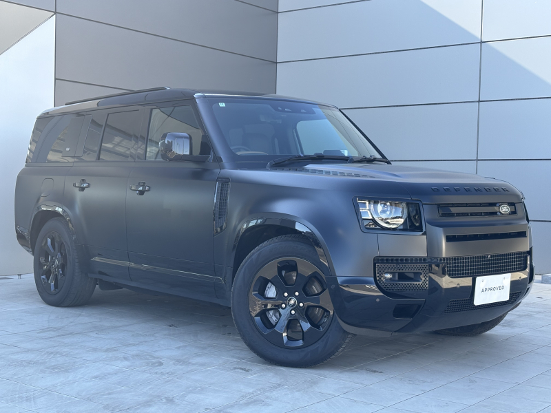 ランドローバー ディフェンダー 130X DynamicHSE D300 4WD 8名 1オーナー 禁煙車 8人乗り スライディングパノラミックルーフ シートヒーター＆ベンチレーション 電子制御エアサスペンション クリアサイトインテリアビューミラーブラックエクステリアパック MERIDIANサウンド アンビエントライト ハンドルヒーター 三列目シート