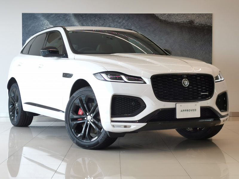 ジャガー F-PACE R-Dynamic HSE P400e ワンオーナー PHEV車 ヒーター＆ベンチレーション マッサージ機能付き 禁煙車 21インチStyle1020 グロスブラックAW  ワイヤレスデバイスチャージング ETC Meridianサウンドシステム アンビエントライト パワーテールゲート  ブラックエクステリアパック ACC　 LKA