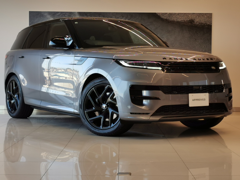 ランドローバー レンジローバーSPORT スポーツ Aバイオグラフィ3.0L P400 1オーナー ブラックエクステリアパック エアサス SVビスポーク 22インチスタイル5131(サテンブラック+コントラストグロスブラックフィニッシュ) ラミネートフロント＆リアサイドガラス 空気清浄システムプロ ACC  禁煙車