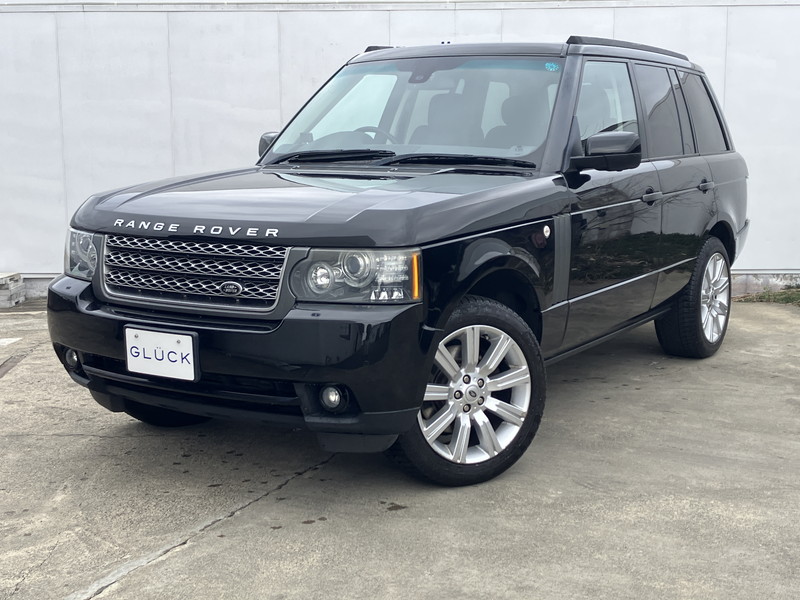 ランドローバー レンジローバーVOGUE 5.0V8 4WD/サンルーフ/記録簿/禁煙車/本黒革レザーシート/シートヒーター/純正ナビ/バック＆サイドカメラ/純正20AW/hamancardonスピーカー/