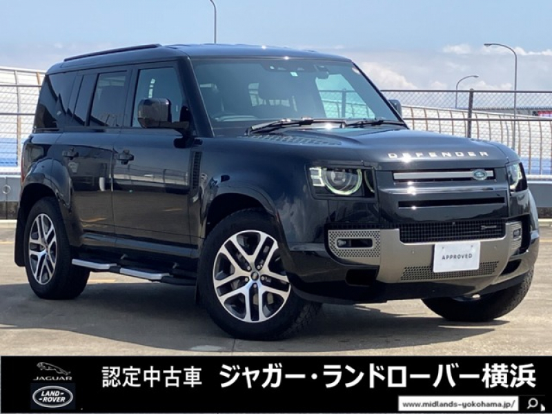ランドローバー ディフェンダー 110X DYNAMIC SE D300 4WD 1オーナー エアサスペンションパック 20インチスタイル5095ダークグレイホイール フィックスドサイドステップ プライバシーガラス MERIDIANサウンドシステム プレミアムLEDヘッドライト 12ウェイ電動フロントシート ボディ同色スペアホイールカバー プレミアムキャビンライト