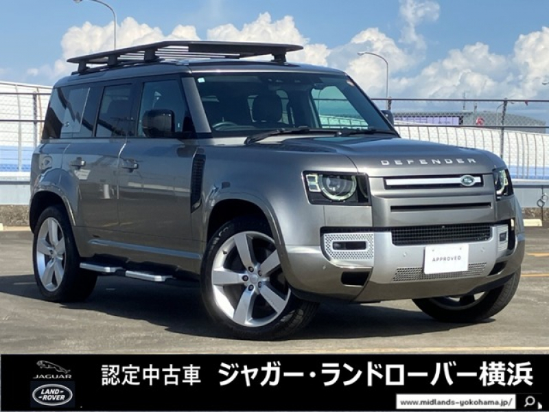 ランドローバー ディフェンダー 110XS EDITION P300 4WD 1オーナー 7人乗り エアサスペンション スライディングパノラミックルーフ 22インチスタイル5098ホイール フロントシートヒーター＆クーラー フィックスドサイドステップ MERIDIANサウンド ステアリングヒーター センターコンソール急速クーラーボックス プライバシーガラス