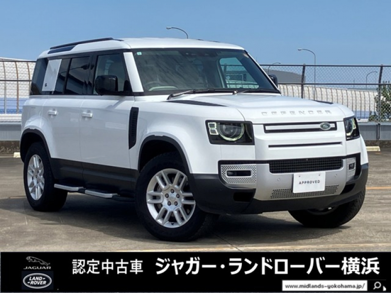 ランドローバー ディフェンダー 110 S 3.0L D300 ディーゼルターボ 4WD　1オーナー エアサスペンションパック 19インチアルミホイール フロントシートヒーター コールドクライメートパック ステアリングホイールヒーター 3ゾーンクライメートコントロール 全方位カメラ キーレスエントリー