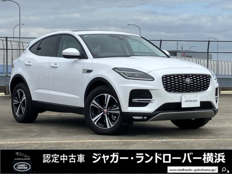 ジャガー E-PACE S2.0L D200 4WD 1オーナー パノラミックルーフ プレミアムLEDヘッドライト クリアサイトインテリアリヤビューミラー ハンズフリーパワーテールゲート 18インチスタイル5118ブラックコントラストホイール プライバシーガラス  ステアリングホイールヒーター ワイヤレスデバイスチャージング