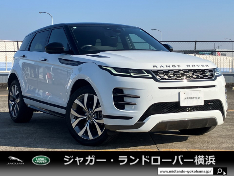 ランドローバー レンジローバー EVOQUE RダイナミックS2.0L D200 4WD 1オーナー シートヒーター ステアリングヒーター 20インチ"スタイル5076"（ダイヤモンド ターンド、グロスミッドシルバーコント ラスト） プレミアムLEDヘッドライト パワーテールゲート コントラストルーフ Touch Pro Duoアップルカープレイ アンドロイドオート