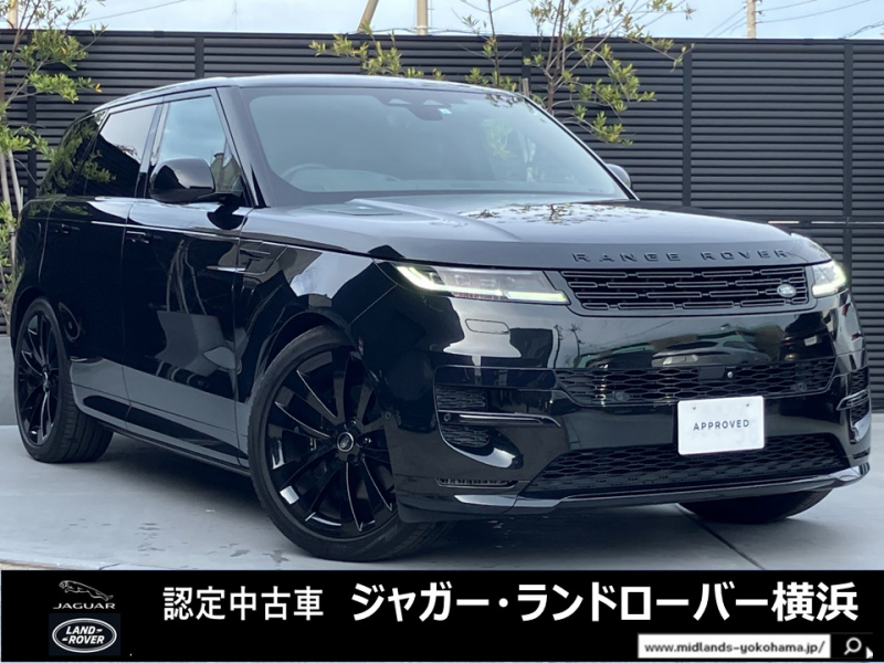 ランドローバー レンジローバーSPORT ローンチエディション 1オーナー ブラックエクステリアPK 23インチ スライディングサンルーフ ヘッドアップディスプレイ ヒーター＆クーラー スライディングサンルーフ ヘッドアップディスプレイ MERIDIANサウンド 家庭用電源ソケット 急速クーラーボックス ヒーター＆クーラー電動サイドステップ アンビエントライト