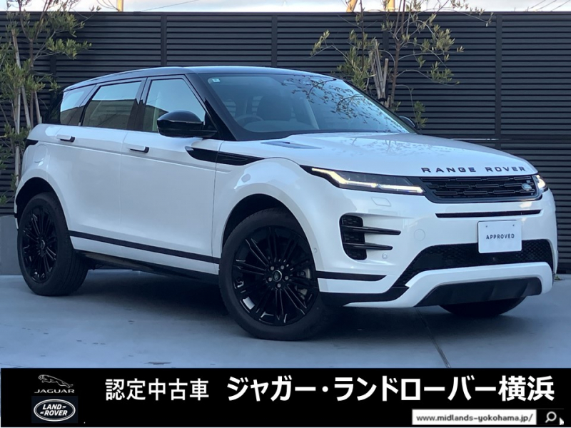 ランドローバー レンジローバー EVOQUE ダイナミックSE2.0L D200 4WD 1オーナー 20インチスタイル1085ブラックホイール ブラックパック ブラックコントラストルーフ クリアサイトインテリアリアビューミラー 全席シートヒーター ピクセルLEDヘッドライト パワーテールゲート 禁煙車 電動シートメモリー機能付