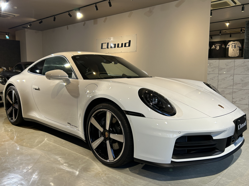 ポルシェ 911(Type992) Carrera PDK 992後期型 1オーナー ツートンクラブレザーインテリア スポーツクロノPKG スポーツエグゾースト  OP318万円