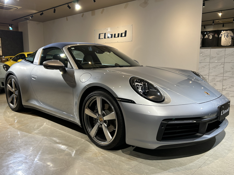 ポルシェ 911(Type992) Targa4 PDK 1オーナー PSMP5年付 ツートンレザーインテリア スポーツクロノPKG スポーツエグゾースト OP506万