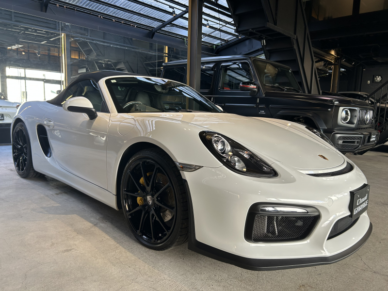 ポルシェ ボクスター(Type981) ボクスターS スポーツエグゾースト スポーツデザインステアリングホイール