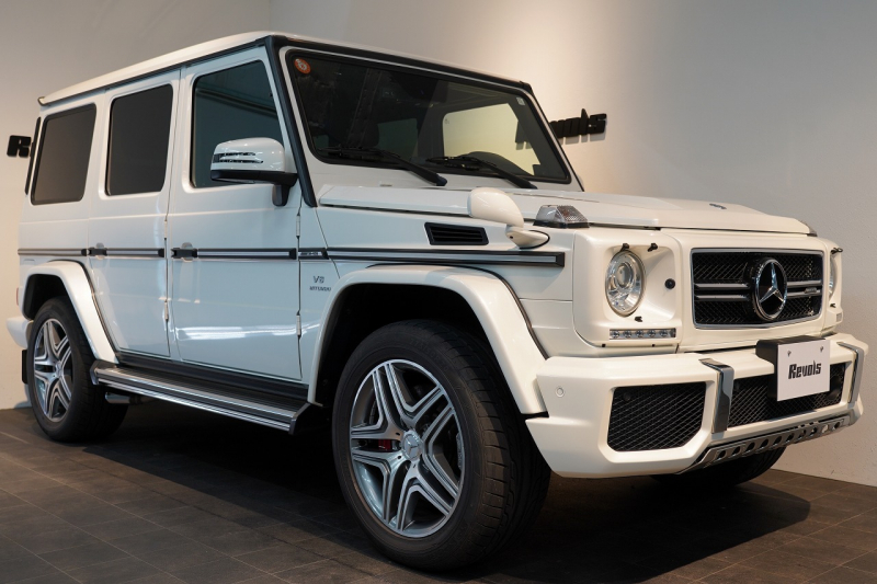 AMG Gクラス G63 左H designoエクスクルーシブインテリアPKG designoミスティックペイント 純正アンダーガード