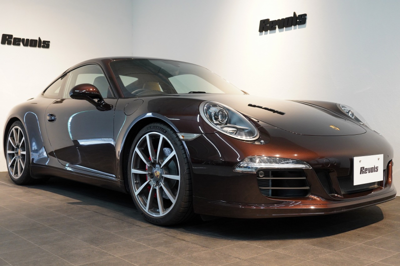 ポルシェ 911(Type991.1) Carrera S 7MT スポクロ スポーツデザインPKG PDCC 2トーンレザーインテリア マホガニーメタリック
