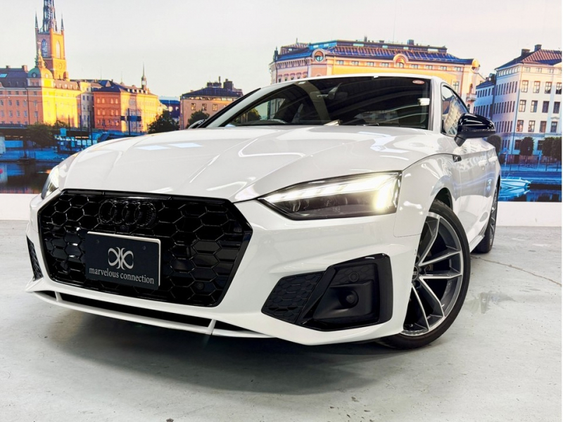 アウディ A5 スポーツバック　ブラックスタイルプラス　限定車/ワンオーナー/マトリクスLED/ETC　純正AW/ワイヤレスチャージング