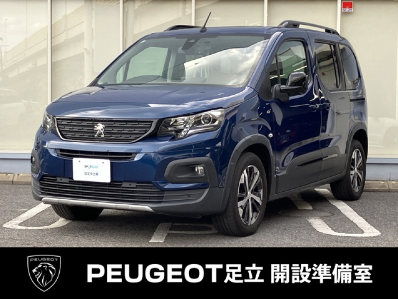プジョー リフター GT　認定中古車　純正ナビゲーション　フルセグTV　AppleCarPlay　アクティブクルーズコントロール　ブラインドスポットモニター　ドライブレコーダー　レーンキープアシスト　バックカメラ　ETC車載器