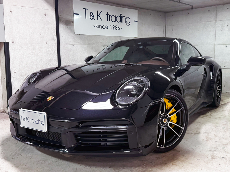ポルシェ 911(Type992) ターボS　D車　2021年式　PASMスポーツシャーシ  Sエグゾースト　禁煙車　室内保管　ガラスコーティング施工済み