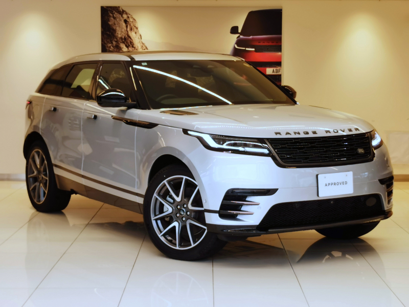 ランドローバー レンジローバー VELAR ダイナミックHSE 2.0L P400e AWD 1オーナー ボルドー革シート サンルーフ フロントシートヒーター＆クーラー、リアシートヒーター MERIDIANサウンド ステアリングヒーター 21インチアルミホイール ワイヤレスデバイスチャージング 電動調整ステアリングコラム