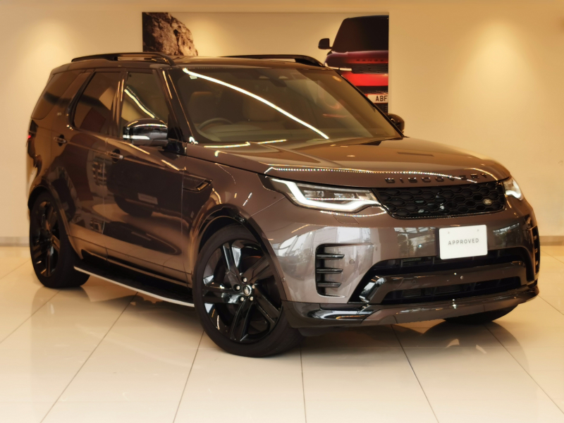 ランドローバー ディスカバリー ダイナミックHSE 3.0L D350 AWD 1オーナー 茶革シート サンルーフ フロントシートヒーター＆クーラー、リアシートヒーター フィックスドサイドステップ MERIDIANサラウンド センターコンソール急速クーラーBOX ヘッドアップディスプレイ