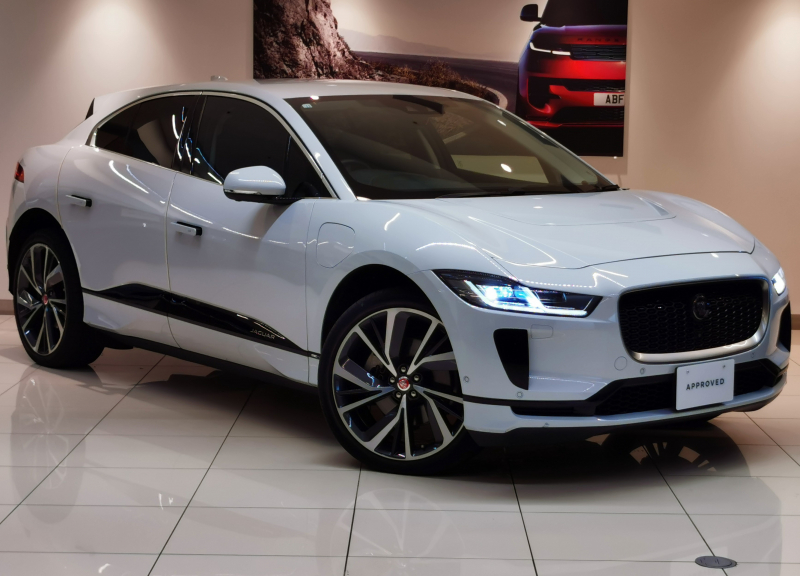 ジャガー I-PACE SE EV400 AWD 黒革シート フロントシートヒーター MERIDIAN™サウンド 電子制御エアサスペンション 22インチアルミホイール メモリーシート ブラインドスポットモニター ACC パワーテールゲート サラウンドカメラシステム