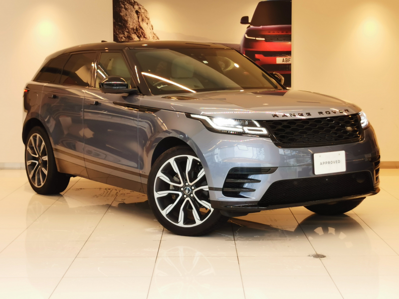 ランドローバー レンジローバー VELAR RダイナミックS 2.0L D180 AWD 1オーナー 白革シート サンルーフ フロントシートヒーター MERIDIAN™サウンド ヘッドアップディスプレイ 22インチアルミホイール ブラックエクステリアパック 電動調整ステアリングコラム ACC プレミアムLEDヘッドライト