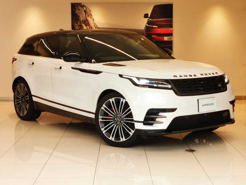 ランドローバー レンジローバー VELAR ダイナミックSE 2.0L D200 AWD 1オーナー 黒白革シート サンルーフ フロントシートヒーター＆クーラー、リアシートヒーター MERIDIAN™サウンド 電子制御エアサスペンション ブラックエクステリアパック 22インチアルミホイール ワイヤレスデバイスチャージング