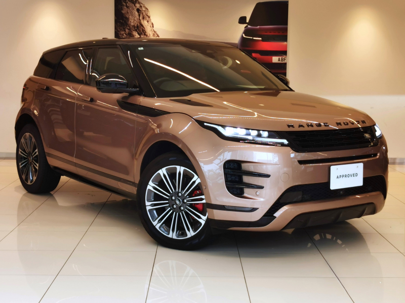 ランドローバー レンジローバー EVOQUE オートバイオグラフィ 2.0L P250 AWD 1オーナー 黒革シート サンルーフ フロントシートヒーター＆クーラー、リアシートヒーター ヘッドアップディスプレイ ブラックエクステリアパック クリアサイトインテリアリアビューミラー