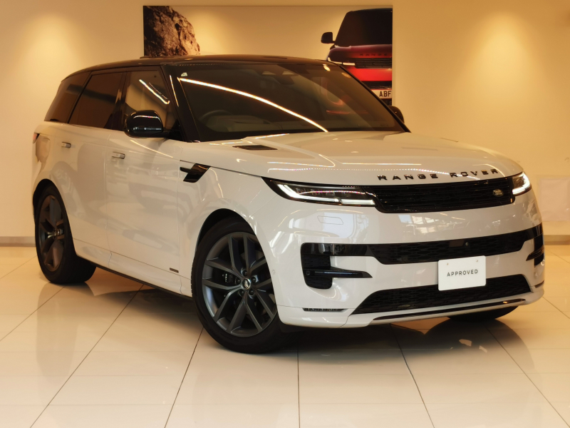 ランドローバー レンジローバーSPORT オートバイオグラフィ 3.0L P400 AWD 1オーナー ボルドー革シート サンルーフ 全席シートヒーター＆クーラー、フロントシートマッサージ MERIDIANサラウンド 電動サイドステップ ヘッドアップディスプレイ 22インチアルミホイール